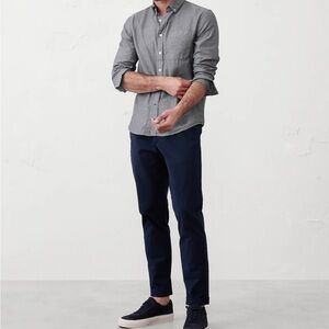 Banana Republic Navy Pants - Lived In Chino
